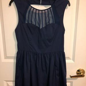 Navy dress